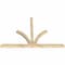 Ekena Millwork Richland Rough Sawn Timber Gable Bracket, Douglas Fir, 96"W x 64"H x 4"D x 4"F, 16/12 Pitch GBW096X64X0404RIC00RDF - alternate 2